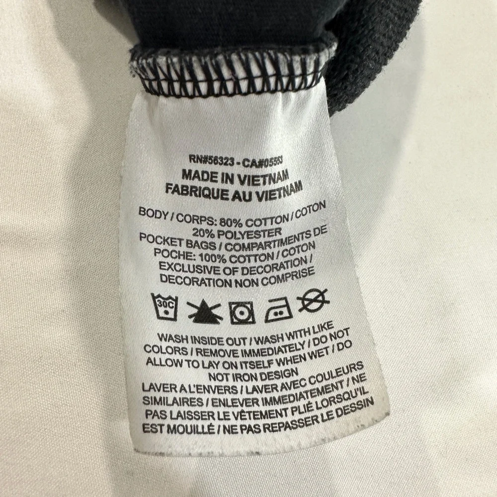 Nike Fleece Jogger Sweatpants‎ Mens Small Black Embroidered Logo | Athleisure